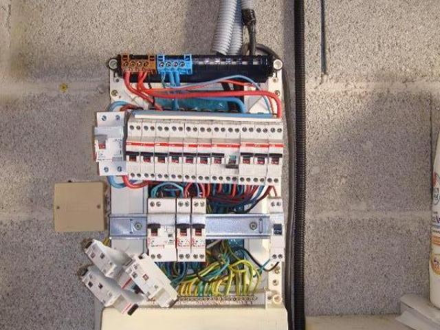 Changement tableau électrique pour mise aux normes NFC 15-100 