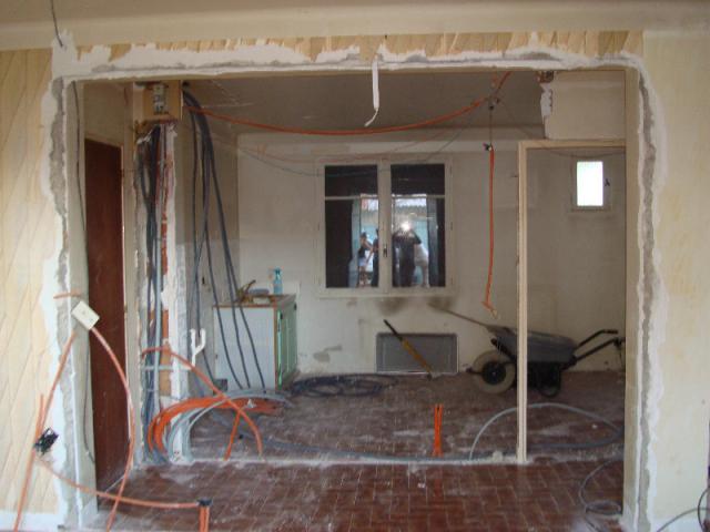 Rénovation électrique complète d'une maison d'environ 80m2