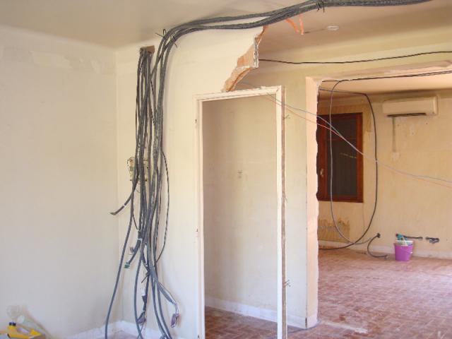 Rénovation électrique complète d'une maison d'environ 80m2