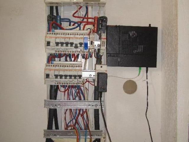 changement d'un tableau électrique 3 rangées pour un 4 rangée